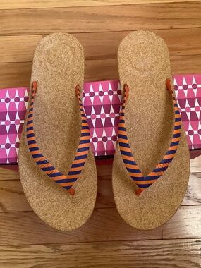 Fitflop | Shoes | Fitflop Tan Leather Buckle Sandals Cork 